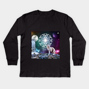 Sounds of the Universe Kids Long Sleeve T-Shirt